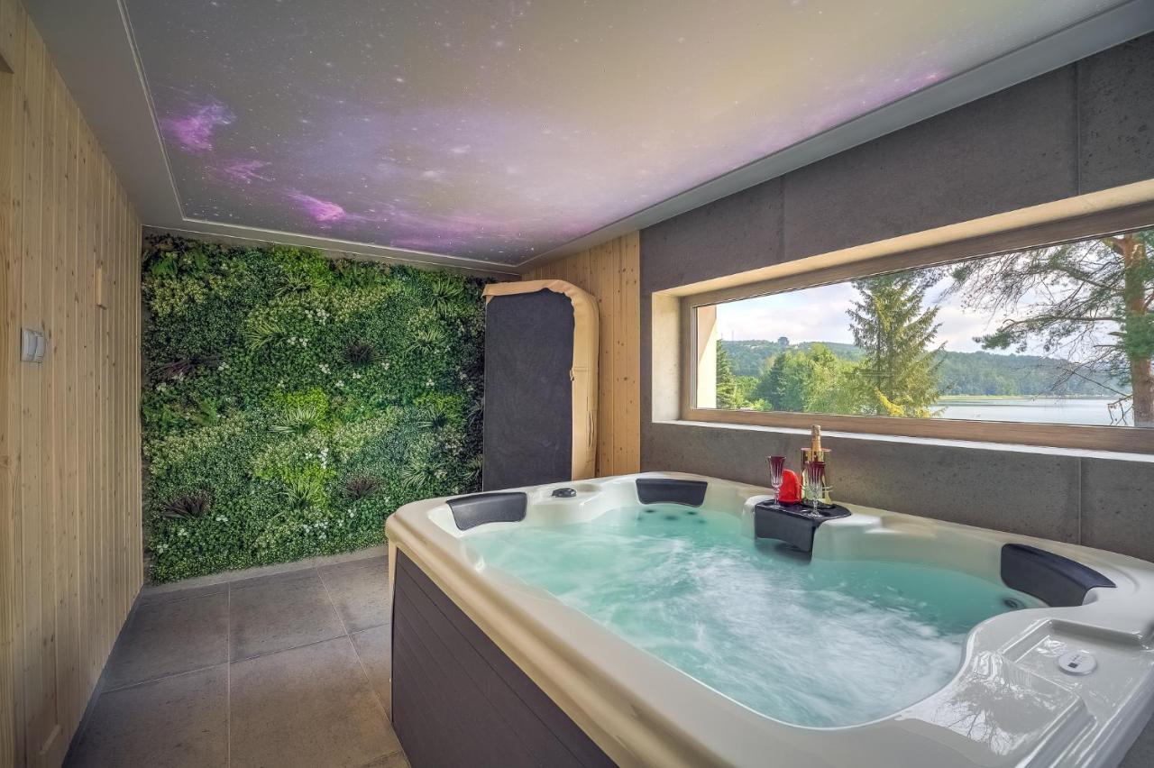 Znamirowickachata Sauna Jacuzzi Spa Znamirowice Extérieur photo
