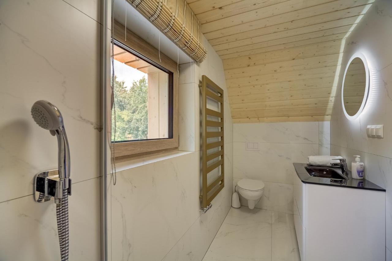 Znamirowickachata Sauna Jacuzzi Spa Znamirowice Extérieur photo